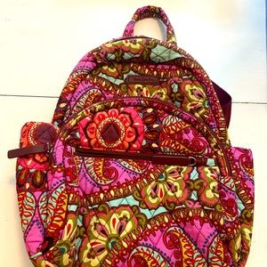 Vera Bradley small purse/back pack NWOT